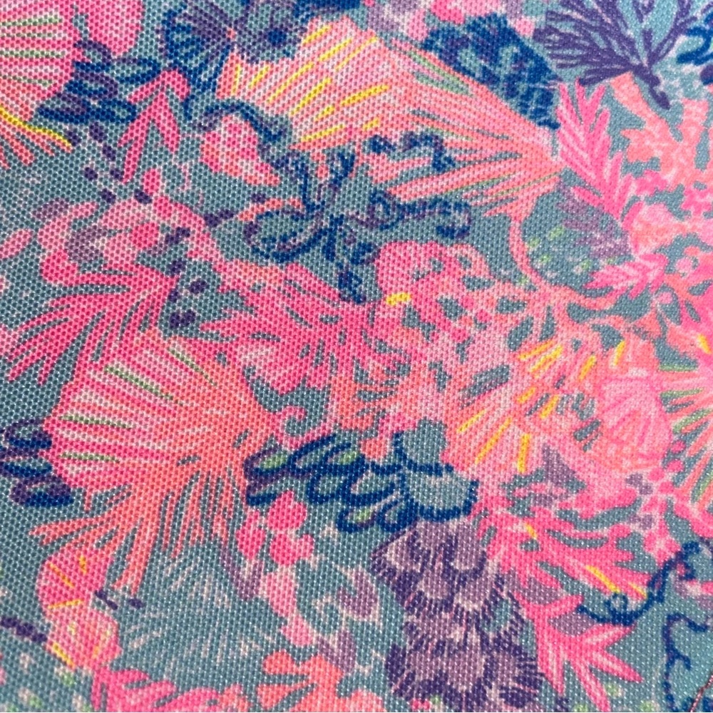 Lilly Pulitzer Adjustable Dog Bandana Heavy Duty Leatherette Collar NWT - Picture 9 of 10